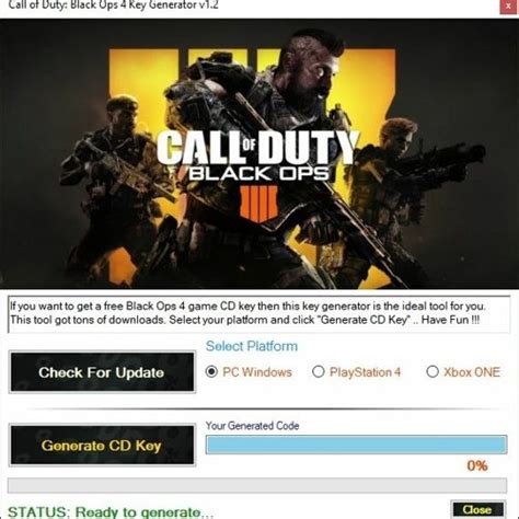 Call Of Duty Black Ops 4 License Key.txt Download Free .